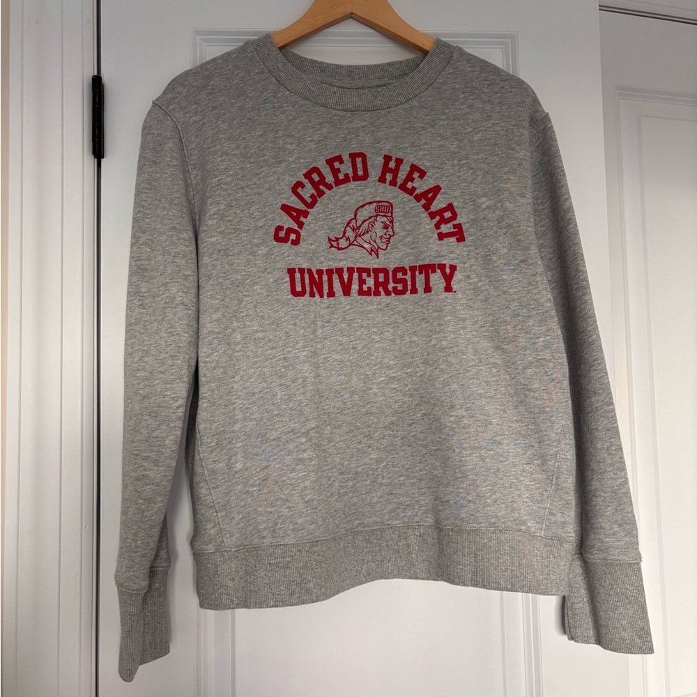 Champion Sacred Heart University Grey Crewneck Sweatshirt Size XL Women’s